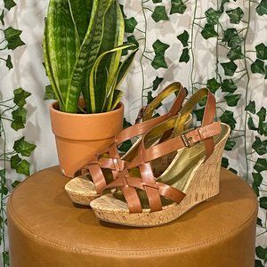 NEW Guess Brown Wedges